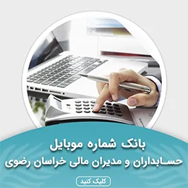 بانک اطلاعات حسابداران و مدیران مالی خراسان رضوی