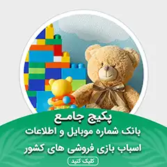 بانک اطلاعات فروشگاه های اسباب بازی کشور