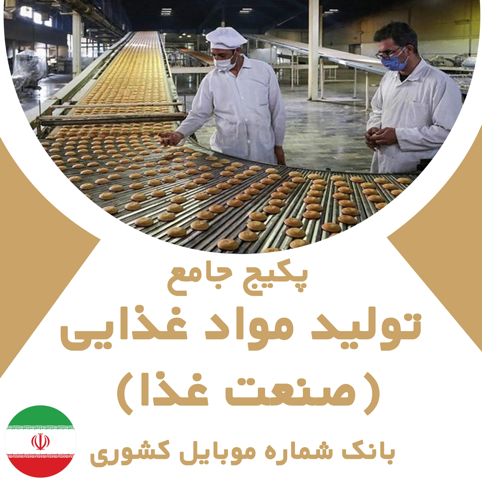 بانک شماره موبایل مشاغل تولید مواد غذایی (صنعت غذا)