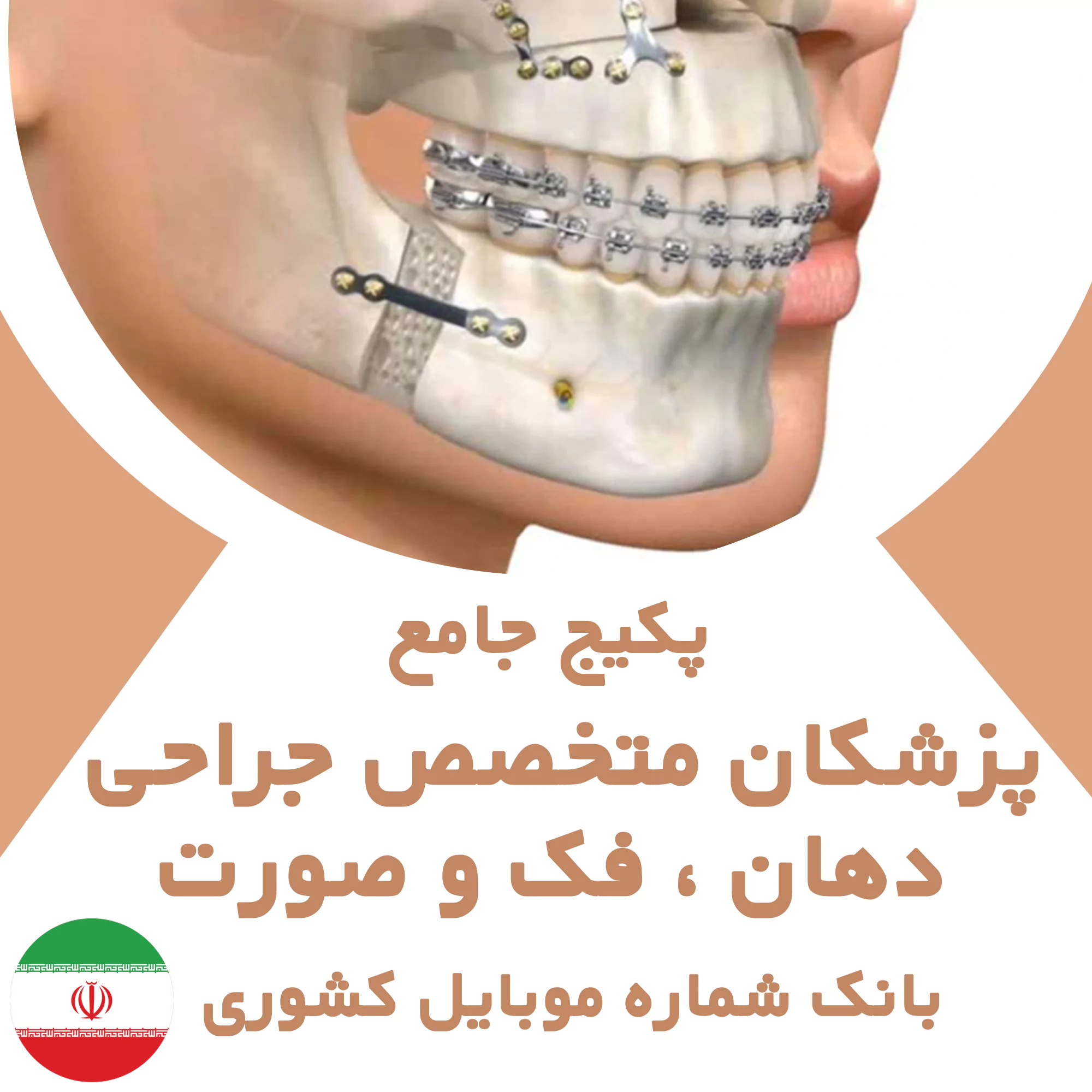 بانک شماره موبایل پزشکان متخصص جراحی دهان، فک و صورت  کشور